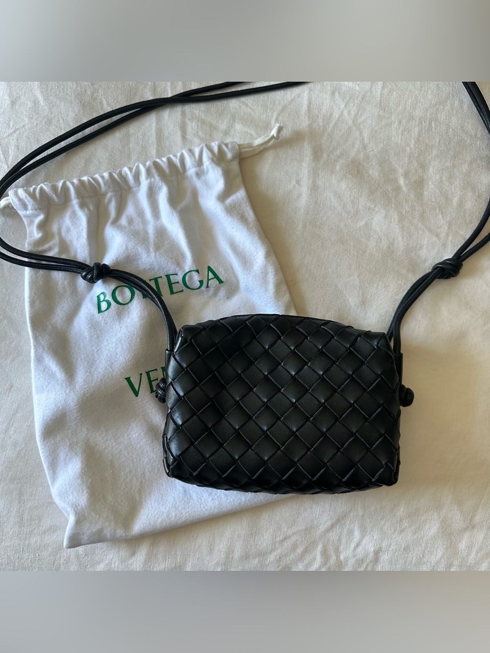 Authentic Bottega Veneta Mini Loop Camera Bag